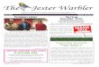 Jester states…The Jester Warbler - April 2019 1 Jester states President's Corner April 2019 Volume 14, Issue 4 Official Publication of Jester Homeowners Association, Inc. Saturday,