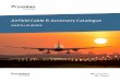Airfield Cable & Accessory Catalogue...2 SECONDARY AIRFIELD LIGHTING CIRCUITS PAGE 2.1 Low voltage cables EN 50525-2-21 H07RN-F 450/750 V 30 EN 50525-2-21 TARMO H07BN4-F 450/750 V