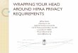 WRAPPING YOUR HEAD AROUND HIPAA PRIVACY ......WRAPPING YOUR HEAD AROUND HIPAA PRIVACY REQUIREMENTS Jeffrey Staton Attorney at Law Legal Aid Society of Louisville 416 W. Muhammad Ali