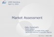 Market Assessment...Marketing Business planning Innovation Total Quality Management Financial inst. Manage-ment support org. One Stop Window Techno-logy support org. Univ. / Researchers