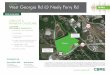 West Georgia Rd @ Neely Ferry Rd...Apartments - 246 Units Delivered in 2019 SITE #1640 SIMPSONVILLE, SC 29681 FOR SALE West Georgia Rd @ Neely Ferry Rd PROPERTY DETAILS ±30.0 ACRES