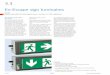 Ex-Escape sign luminaires - Crouse-Hinds Company...V-CG-S” emergency lighting luminaires with individual func-tion monitoring for use in CEAG emergency lighting supply sys-tems,