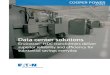 SERIES - Eaton · dry-type failures - resulting in millions of dollars of lost revenue - RC Snubber circuits have become increasingly common on certain data center transformers design