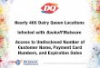 Nearly 400 Dairy Queen Locations Infected with Backoff Malware · 2014-11-13 · 300 Stores in 20 States Infected with Malware Payment Card Data Exposed