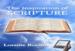 The Inspiration of Scripture - Monergism The terms "plenary inspiration" and "verbal inspiration" as