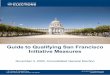 Guide to Qualifying San Francisco Initiative Measures...Guide to Qualifying San Francisco Initiative Measures | Page 7 of 25 IV. Summary of Requirements Filing Fee and Signatures in