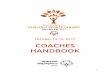 COACHES HANDBOOK - Special Olympics Utah...3 October 6, 2017 Dear SOUT Coaches, Welcome to the 2017 Fall Sports Classic! The staff of Special Olympics Utah extendsour best wishes for
