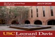 The USC Leonard Davis School of Gerontology - …...the skills for securing an independent ca-reer in the field of aging. The USC Leonard Davis School of Gerontology and the USC Andrus