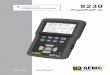 SINGLE-PHASE POWER QUALITY ANALYZER PowerPad · 2019-11-20 · 8 Power Quality Analyzer Model 8230 CHAPTER 2 PRODUCT FEATURES 2.1 Description The PowerPad® Jr. Model 8230 is a single-phase