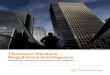 Reuters/Luke MacGregor Thomson Reuters …...regulatory intelligence solution which provides: • Unsurpassed breadth, depth and quality of regulatory intelligence with global coverage
