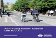 Achieving lower speeds: the toolkit · of speed reduction measures. The cost and level of intervention for each escalates throughout the toolkit, from light-touch interventions such