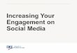 Increasing Your Engagement on Social Media · Principles & Best Practices. 5 The Groundswell POST Method Assess your supporters’ social activities Decide what you want to accomplish