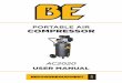 PORTABLE AIR COMPRESSOR€¦ · PORTABLE AIR COMPRESSOR USER MANUAL. 2 3 Introduction 4 Using the Operator’s Manual 4 Specifications Product Identification 5 Record Identification