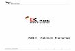 KBE 58mm Engine - rtd-com.ru · Страница 1 Окаталоге Введение Данный каталог содержит указания по переработке продукции