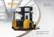 Reach Truck - Yale · 2014-11-11 · Yale has an 18% larger floorspace Designed for comfort and productivity Applying best-in-class ergonomics, Yale® Reach Trucks offer a Quadra-Flexx