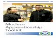 Modern Apprenticeship Toolkit · Modern Apprenticeship were over the age of 25. The programme provides an important opportunity to support older workers in developing new skills which