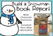 Build a Snowman Book Report - Ms. Wolff's Third Gradejenniferwolff49071.weebly.com/.../snowmanbookreport__1_.pdf · 2019-01-16 · Build a Snowman Main Character Snowman Snowball