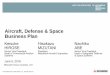 Aircraft, Defense & Space Domain Business Plan · 2016. 2017. 2018. 2020. Orders Received. Net Sales Operating Income / EBIT FY2017 Net sales ¥722.9 billion FY2020 Net sales ¥720.0