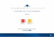 CAPABILITY STATEMENT - The Survey Group Statement 2016.pdf · From Survey Group Vision Statement Survey Group prides itself on recruiting; mentoring and developing our staff into