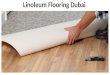 Linoleum Flooring Dubai