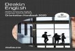 Deakin University English Language Institute (DUELI ...€¦ · Deakin University English Language Institute (DUELI) offers a wide range of English language courses from elementary