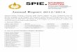 Annual Report 2013/2014 - SPIE...Annual Report 2013/2014 Saint-Petersburg Academic University SPIE Student Chapter has been established from the initiative of group of students gathered