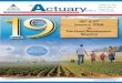 the October 2017 Issue ctuary Pages 36 20 Vol. IX - Issue ...X(1)S... · HEALTH INSURANCE October 2017 Issue Vol. IX - Issue 10 Actuary Pages 36 20 the INDIA 19 Actuaries Global Conference