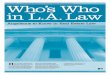 July 22, 2013 An Advertising Supplement to the Los Angeles .../media/Files/Publications/Attorney Ar… · JULY 22, 2013 AN ADVERTISING SUPPLEMENT TO THE LOS ANGELES BUSINESS JOURNAL