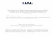 HAL archive ouverte · HAL Id: pastel-01067937  Submitted on 24 Sep 2014 HAL is a multi-disciplinary open access archive for the deposit 