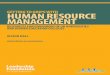 GETTING TO GRIPS WITH HUMAN RESOURCE ......RESOURCES FOR GOVERNORS OF UK UNIVERSITIES AND HIGHER EDUCATION COLLEGES ALISON HALL SERIES EDITOR: ALLAN SCHOFIELD HUMAN RESOURCE MANAGEMENT