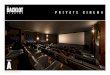PRIVATE CINEMA - The Backlot Studios Melbourne · a computer, you must bring in your own laptop with an HDMI out that we can access. To use The Backlot Studios MacBook for your event,