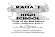 HIGH SCHOOL · A Hawaii High School Diploma shall be issued to students who have met all minimum course and credit requirements. Graduation Requirements and Diploma Types for the