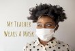 My Teacher Wears A Mask - Family and Preventive …...2020/05/27  · My Teacher wore A Mask Cut-Out Mask for Activities Sit with a child in front of a mirror. Let them practice holding