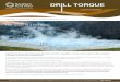 Drill Torque is a Southern Rural Water newsletter for the ... · Churchill was the Victorian Drilling Manager for the Mines Department, Ben Hall was the Drilling Superintendent and