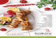 meal packages - KoKo's Mediterranean Grille...koko’s famous greek chicken Chicken that impresses every time! Mar - inated and baked on the bone in natural juices with Greek-inspired