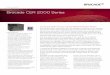 Brocade CER 2000 Series data sheet · With the Brocade CER 2000 Series, service providers can offer distributed enterprise connectivity services through a transparent service such