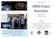 BIRDS Project NewsletterBIRDS Project Newsletter –No. 36 Page 2 of 108 Table of Sections 1. Dr Werner Balogh arrives at Kyutech to teach a course on space law and policy for engineers