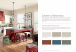 Center of Attention - Sherwin-Williams · walls/paredes SW 7036; island / isla SW 6328; trim / zócalos SW 8917 Center of Attention When a peninsula sits between a kitchen and a living
