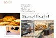 BAKERIES / CONFECTIONERS Spotlight Lighting...Retail design & shopfitting: Schweitzer Ladenbau AG, Rebstein PATISSERIE BAMAS, BIARRITZ (FR) ... sents the products on display in a contrasting