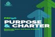 PURPOSE & CHARTER · 2020-04-01 · Introducing the PWSA Watermark Program PURPOSE AND CHARTER 3. OUR FOCUS/ CHARTER 4 PITTSBURGH WATER AND SEWER AUTHORITY. OUR OPPORTUNITY PWSA is