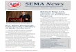 Summer 2016 SEMA News · SEMA News Summer 2016 Missouri State Emergency Management Agency 4 State Insurance Department has Tips for Before and After Storms By John Huff, Director