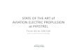 STATE OF THE ART of AVIATION ELECTRIC PROPULSION at … · 2017-01-04 · STATE OF THE ART of AVIATION ELECTRIC PROPULSION at PIPISTREL From 40 to 200 kW battery, ICE hybrid and Fuel