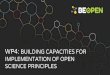 WP BUILDING CAPACITIES FOR IMPLEMENTATION OF OPEN SCIENCE ...beopen.uns.ac.rs/documents/31049f36c47f2b5949b... · Boosting Engagement of Serbian Universities in Open Science Kick-off
