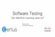 Software Testing - simula.no€¦ · Test abstractions in GUI-testing Problem: Tight coupling between tests and application Tests become flakey GUI is “always” changing Scenarios