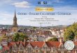 OXFORD ENGLISH COUNTRYSIDE COTSWOLDS · 2015-11-06 · England’s Cotswolds, the city of Oxford and Highclere Castle of Downton Abbey fame. From the ancient to the modern, this custom-designed