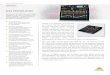 BEHRINGER X32 PRODUCER Brochure · With its 16 MIDAS-design mic preamps and dual AES50 ports, the X32 PRODUCER can support up to six S16 digital stage boxes for massive I/O connectivity
