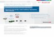 Integrated Security, Safety and Access Control Solution · Integrated Security, Safety and Access Control Solution Integration of Sieza's PERIDECT+ with Bosch Building Integration