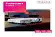 Projectors - Ricoh Portugal Edge - X3340... · projector via a wireless router or hub (Infrastructure Communication Mode) or directly with the device (Adhoc Communication Mode). In