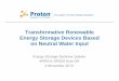 Transformative Renewable Energy Storage Devices Based on Neutral Water Input 2010 Update... · 2012-03-26 · Energy Storage Devices Based on Neutral Water Input ESt StUdtEnergy Storage