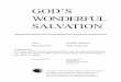 GOD’S WONDERFUL SALVATION - Teach Kids · 2015-01-20 · God’s Wonderful Salvation 4 Make yourself available for counselling When you present the Gospel message, there will be